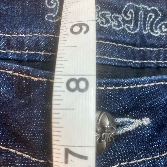 Miss Me Jeans Women’s Size 28 Flap Pocket Embellished Embroidered Bootcut - Picture 9 of 11